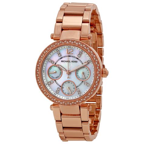 michael kors mk5616 ladies watch|Michael Kors Women's parker rose gold.